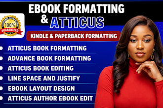 do atticus ebook formatting, layout design, book editing and amazonkdp