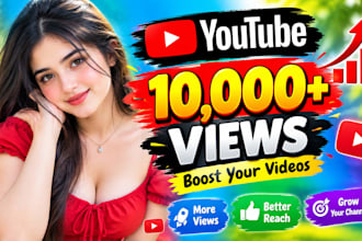 organically promote 10,000 youtube views fast
