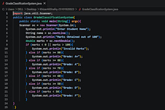 help with your java assignment or debugging
