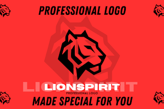 design a clean, geometric vector logo for your brand