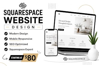 build squarespace website design, redesign, squarespace website expert