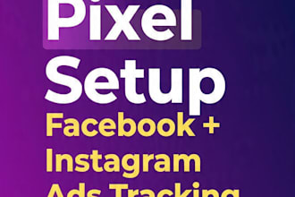 setup facebook and instagram ads with pixel tracking