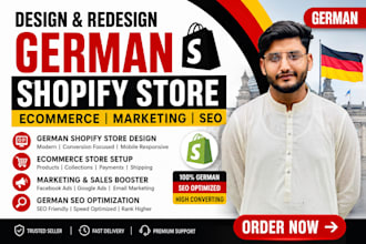 design german shopify ecommerce online germany store marketing shopify seo