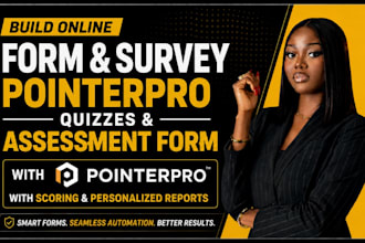 build online form survey pointerpro quizzes assessment form with scoring reports