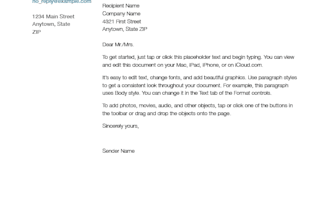 write business letters from audio files and write reports