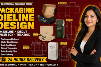 packaging dieline,design box dieline,diecut mailer box,tuck box dieline