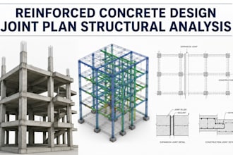 design reinforced concrete design joint plan structural analysis