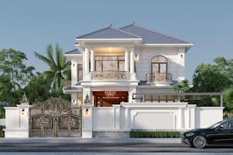 structure landscape hardscape 3d exterior architectural rendering  visualization