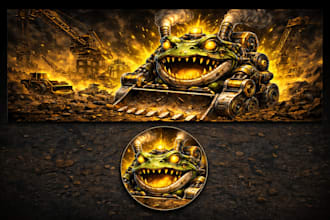 design professional youtube and twitch banners