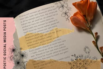 write aesthetic social media content and soulful brand storytelling