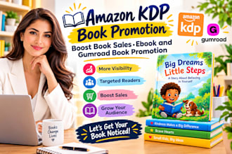 do amazon kdp book promotion boost book sales ebook and gumroad book promotion