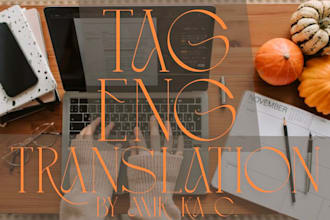 professionally translate tagalog to english