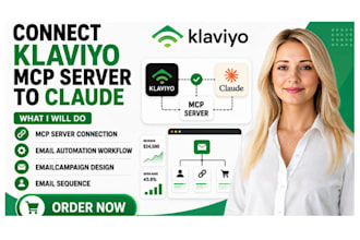 connect klaviyo mcp server claude automation workflow campaign design workflow