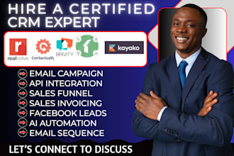 setup realvolve CRM contactually brivity automation buildium intercom kayato api
