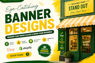 setup a beautiful etsy banner for your brand