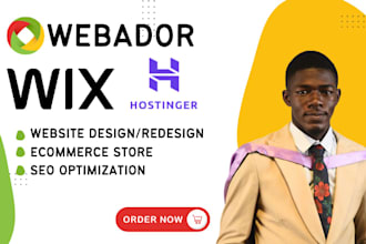 build webador website redesign hostinger website design wix website redesign