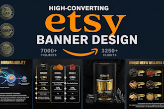 an attractive banner for your etsy store