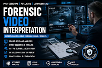 do professional forensic video interpretation services