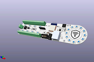 design esphome smart switch and wifi relay esp32 pcb for automation systems