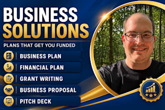 write investor business plan, financial plan for startups, business plan writer