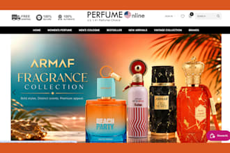 perfume store cologne perfume website perfume dropshipping perfume shopify store