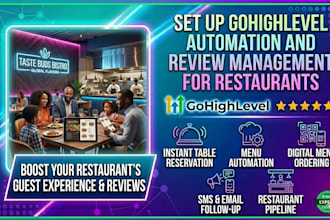 gohighlevel automation and review management for restaurants