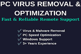 remove viruses and optimize your PC for maximum performance