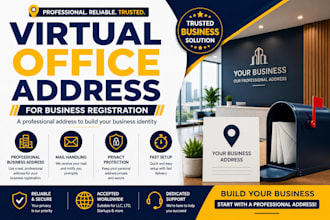 provide virtual office address for business registration