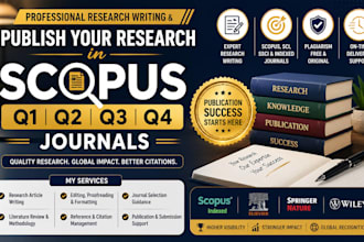 assist with scopus q1 q2 q3 q4 journal publication