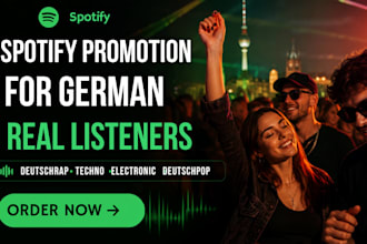do organic german spotify promotion techno deutschrap spotify ads and marketing