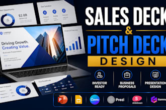 design a winning sales deck and business proposal presentation