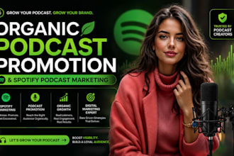 organic podcast promotion and spotify podcast marketing for apple podcast