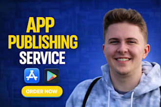 publsish your android and ios app to play store and app store
