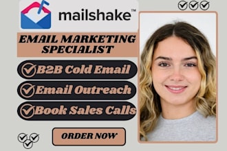 write mailshake b2b cold email sequences and campaigns