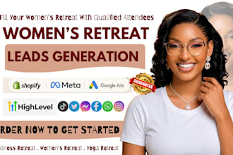 retreat marketing leads women retreat leads women retreat event facebook ads