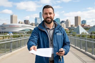 conduct local on site research and verification in edmonton