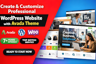 build and customise your wordpress website using avada theme avada expert