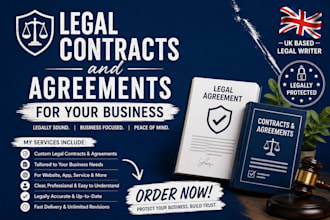 draft professional legal contracts and agreements for your business