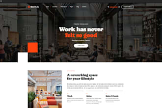 design wix space commercial rental website office apartment rental website