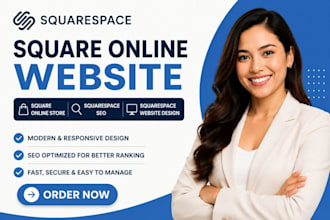 square online website square online store squarespace website design square SEO