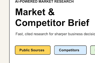 research your business idea niche or competitors with ai