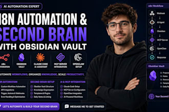 n8n automation obsidian vault second brain claude code mcp server openclaw setup