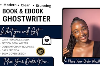 ghostwriter dark romance fiction contemporary fanfiction erotica ebook writer