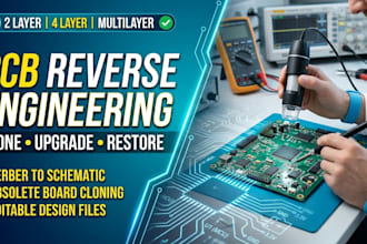 do reverse engineer pcb, convert gerber to schematic, or clone board