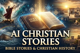 ai christian story ai storytelling ai bible story short film christian history