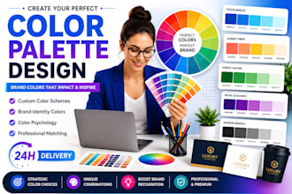 professional color palette service