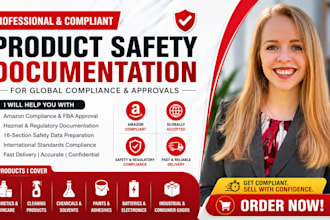 help in amazon compliance issue product safety data sheet documentation approval