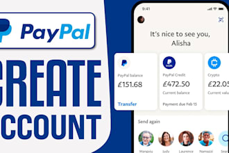 create paypal business account, wise, stripe, skrill, payment gateway