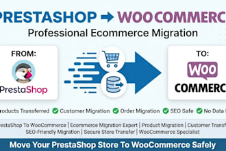 migrate prestashop store to woocommerce prestashop to woocommerce migration