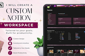 create a custom notion workspace
